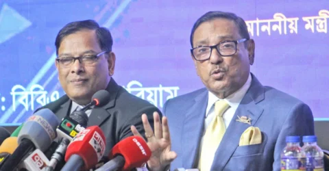 সংবিধানে কোথায় আছে সরকার অবৈধভাবে ক্ষমতায় এসেছে, প্রশ্ন কাদেরের