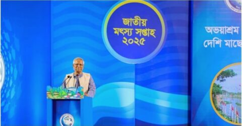 জাতীয় মৎস্য সপ্তাহ ২০২৫ এর উদ্বোধন প্রধান উপদেষ্টার