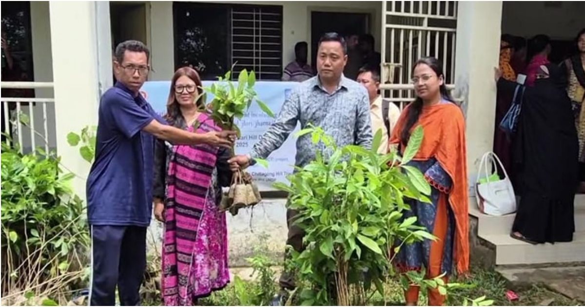 খাগড়াছড়িতে নারী ও যুব সমাজের মাধ্যমে পরিবেশের ভারসাম্য রক্ষা উদ্যোগ