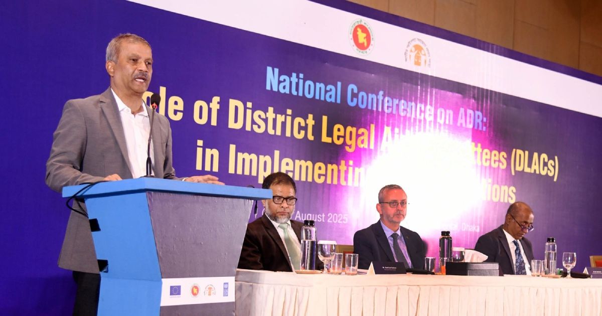আইনগত সহায়তা সহজলভ্য করলে সময় ও অর্থ সাশ্রয় হবে: আইন উপদেষ্টা