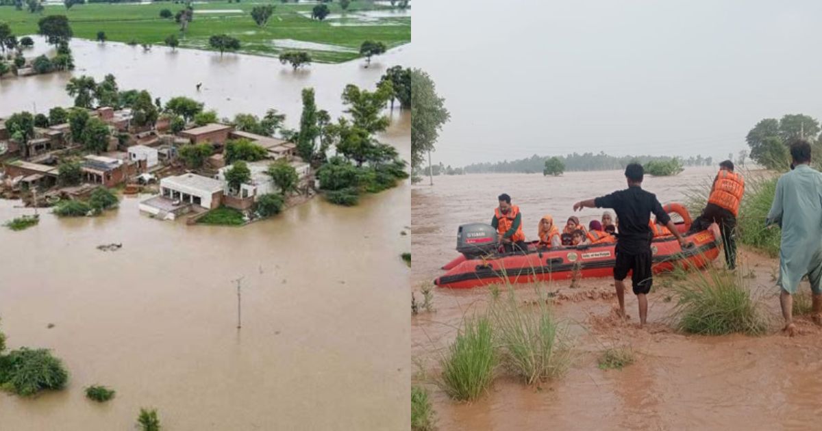 পাকিস্তানে বন্যায় মৃতের সংখ্যা ২৫ এ পৌঁছাল