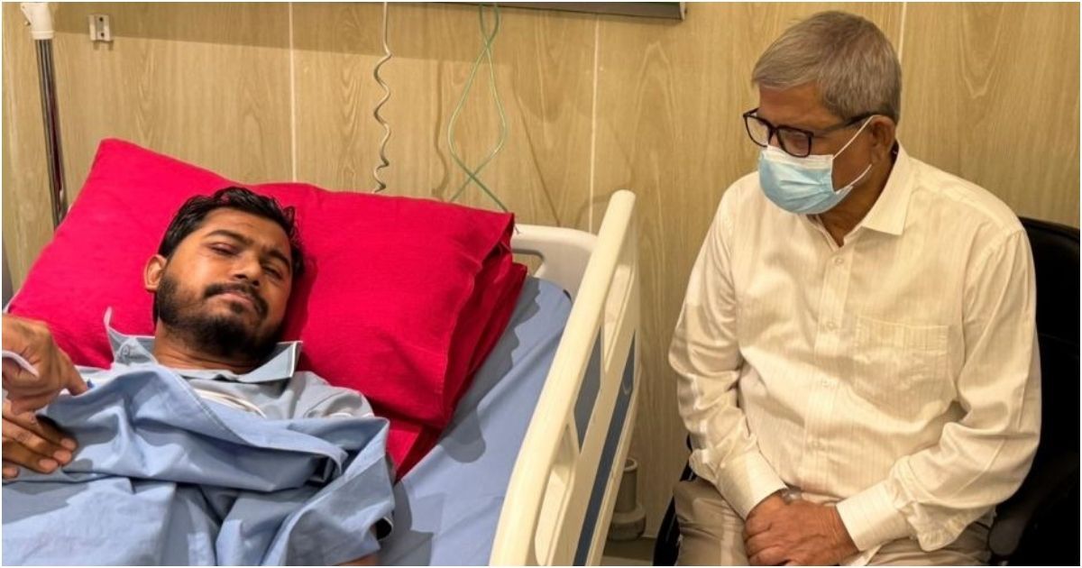 নুরকে দেখতে হাসপাতালে মির্জা ফখরুল