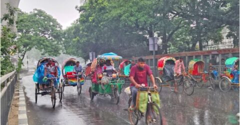 বৃষ্টি থাকবে আরও এক সপ্তাহ: আবহাওয়া অফিসের পূর্বাভাস