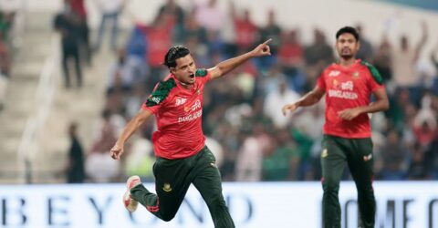 নাসুমের দুর্দান্ত বলযাত্রা ও কার্যকর বলিংয়ে বাংলাদেশ জয়ী