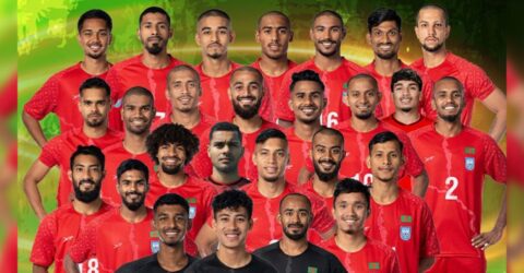 হামজাকে নিয়ে ২৮ সদস্যের বাংলাদেশ প্রাথমিক ফুটবল দল ঘোষণা