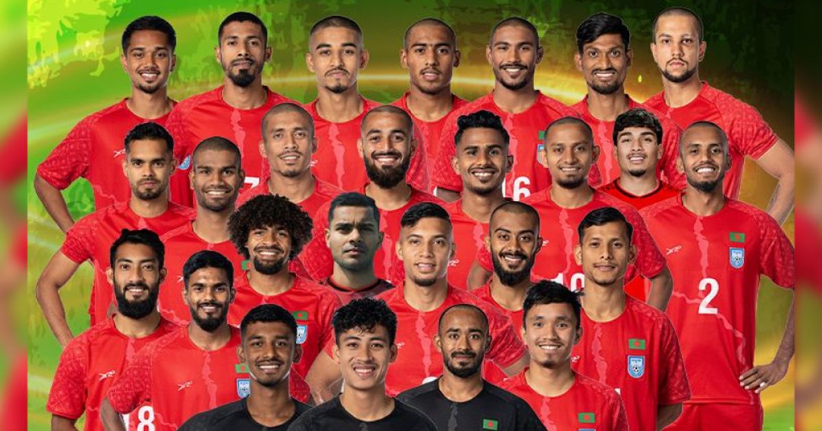 হামজাকে নিয়ে ২৮ সদস্যের বাংলাদেশ প্রাথমিক ফুটবল দল ঘোষণা