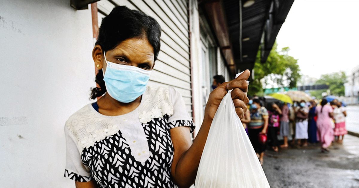 শ্রীলঙ্কায় ১৪ মাসের মধ্যে সবচেয়ে উচ্চ মুদ্রাস্ফীতি