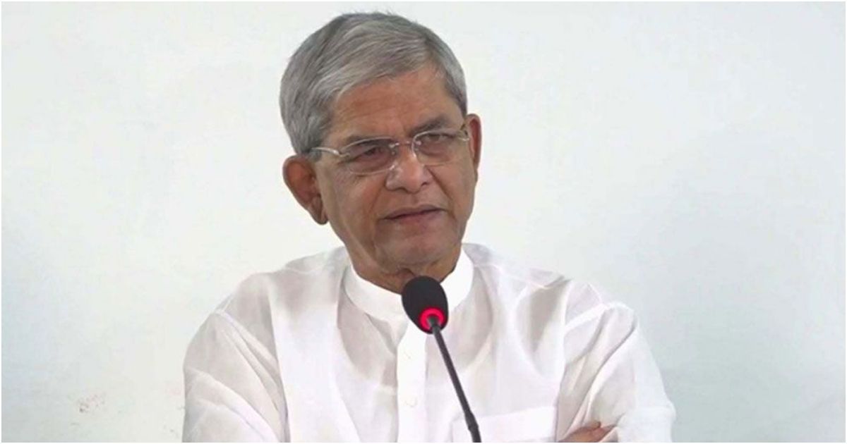 যুক্তরাষ্ট্র থেকে ফিরে সাংবাদিকদের মির্জা ফখরুলের বিবৃতি