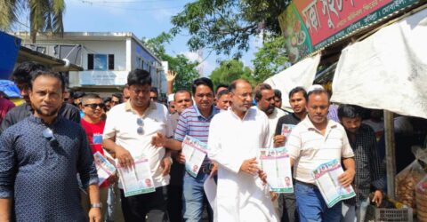 তারেক রহমানের ৩১ দফা নিয়ে তারেক মুন্সীর গণসংযোগ