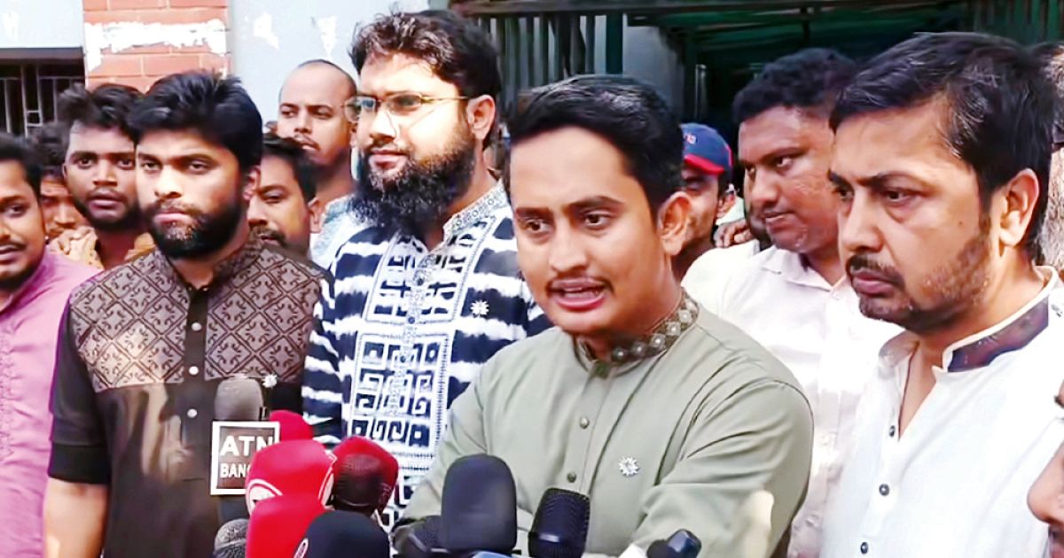 এনসিপিকে শাপলা প্রতীক দিতে আইনগত বাধা নেই: সারজিস আলম