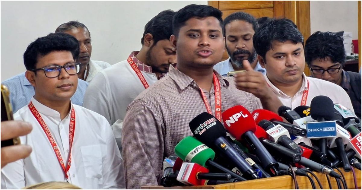 ইসির রিমোট কন্ট্রোল অন্যের হাতে, হাসনাত আবদুল্লাহ বললেন