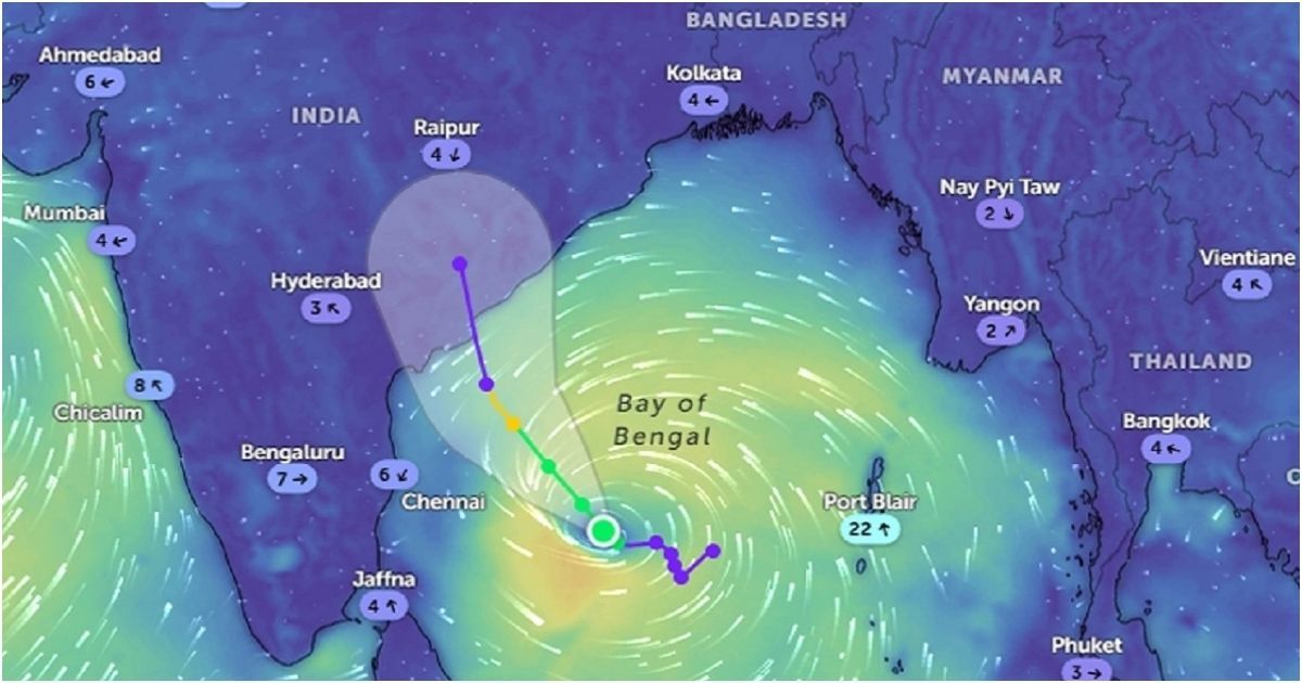 গভীর নিম্নচাপ থেকে ঘূর্ণিঝড়ে রূপ নেয় ‘মোন্থা’, সমুদ্রবন্দরে ২ নম্বর সংকেত