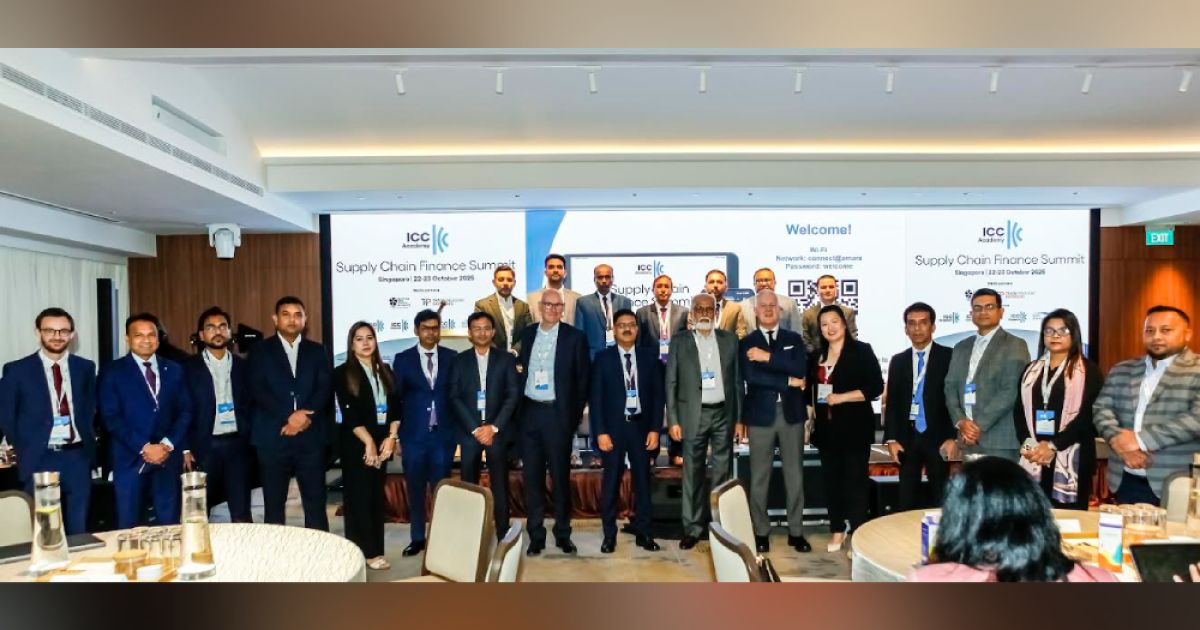 সিঙ্গাপুরে সাপ্লাই চেইন ফিন্যান্স সম্মেলনে অংশ নিয়েছে আইসিসিবি প্রতিনিধিদল