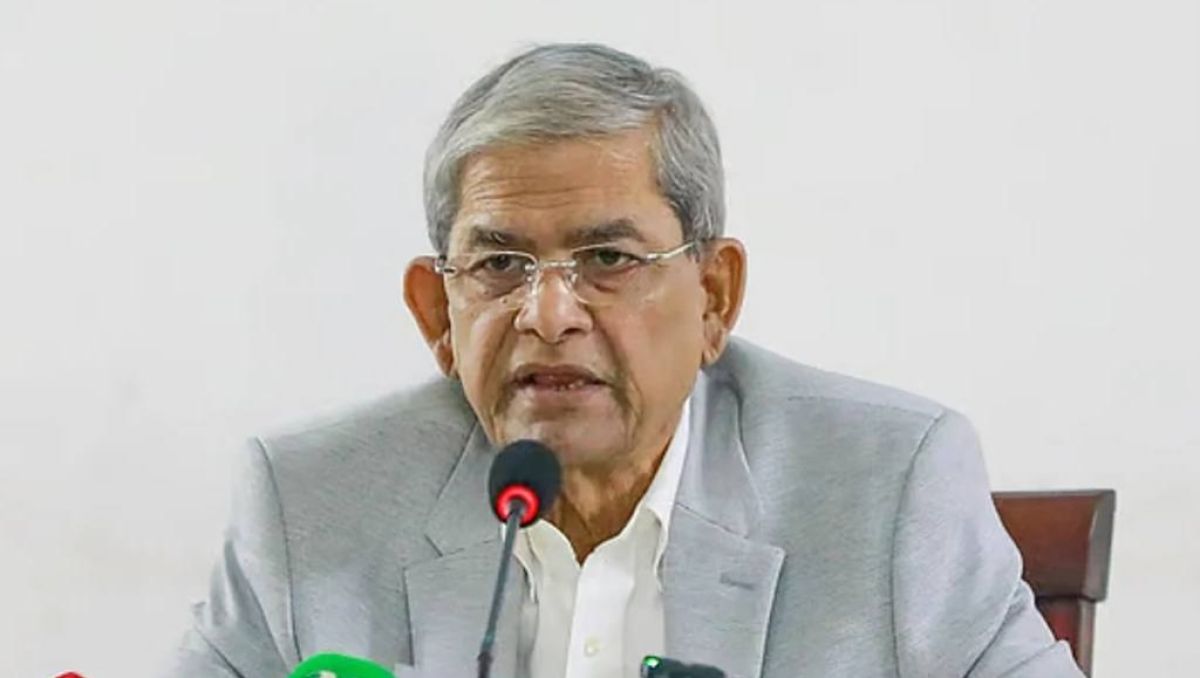 মির্জা ফখরুলের অভিযোগ: জুলাই সনদ বাস্তবায়নে সরকারের এখতিয়ার নেই