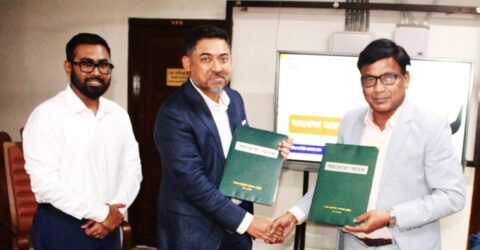 বিজিএমইএ-এনপিও সমঝোতা স্মারক স্বাক্ষর
