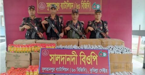 কুমিল্লায় সীমান্ত থেকে ১ কোটি টাকার ভারতীয় পণ্য জব্দ