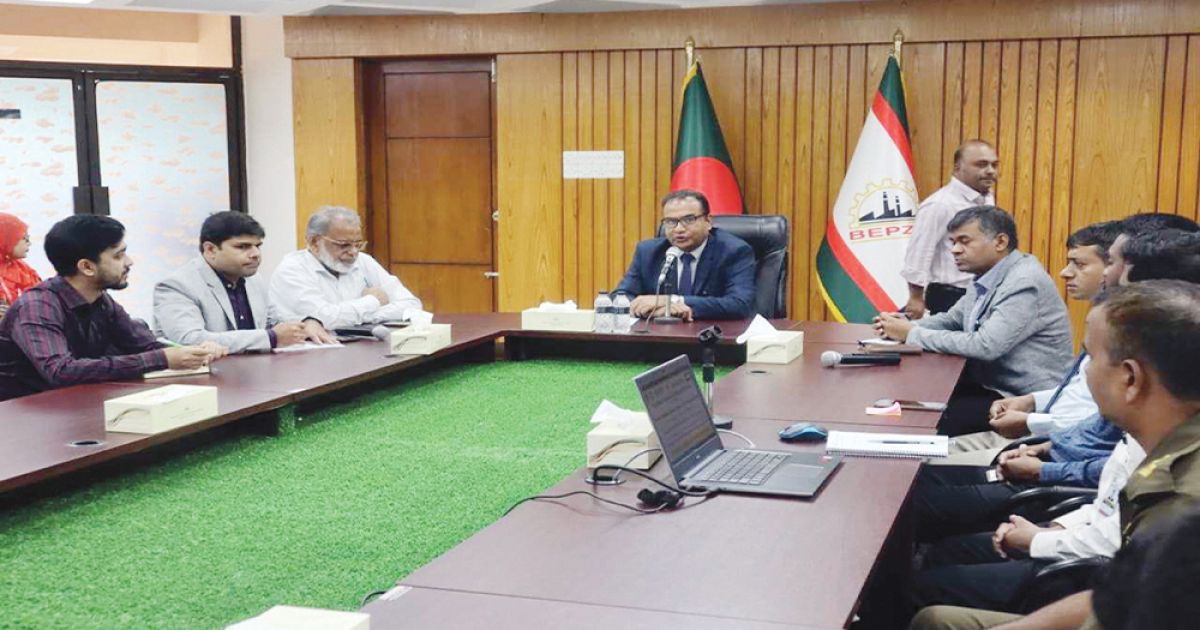 মোংলা ইপিজেডে দুর্যোগ প্রস্তুতি ও মাল্টি-হ্যাজার্ড ম্যানেজমেন্ট ট্রেনিং উদ্বোধন