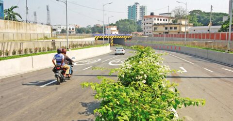 টিটিপাড়া আন্ডারপাস আনুষ্ঠানিকভাবে উদ্বোধন