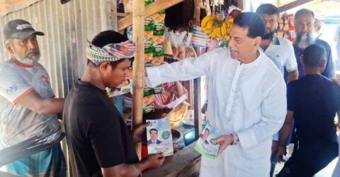 নরসিংদীতে বিএনপি মনোনীত প্রার্থী খোকনের গণসংযোগ শুরু