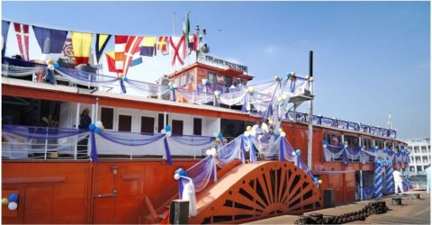 প্যাডেল স্টিমার পি এস মাহসুদ উদ্বোধনের মাধ্যমে পর্যটনের নতুন দিগন্ত