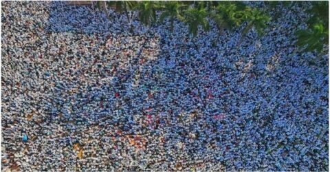 সোহরাওয়ার্দী উদ্যানে খতমে নবুওয়ত মহাসম্মেলনে মানুষের ঢল