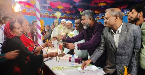 নওগাঁয় সাত শতাধিক সনাতন ধর্মাবলম্বী পরিবার বিএনপিতে যোগ