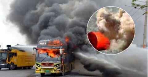 রাজধানীতে তিন স্থানে ককটেল বিস্ফোরণ ও অগ্নিকাণ্ডের ঘটনা