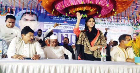 শেরপুরে ডা. প্রিয়াঙ্কা গুরুত্বপূর্ণ উন্নয়নের প্রতিশ্রুতি দিলেন