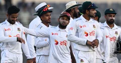 মুশফিক ও লিটনের সেঞ্চুরিতে মিরপুরে বোলারদের দাপট দেখা গেল