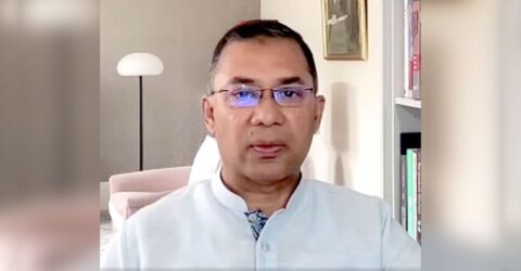 বিএনপি ক্ষমতায় গেলে ইসলামের আলোকে ইনসাফ ভিত্তিক রাষ্ট্র গঠন করবে, বলে তারেক রহমানের অঙ্গীকার