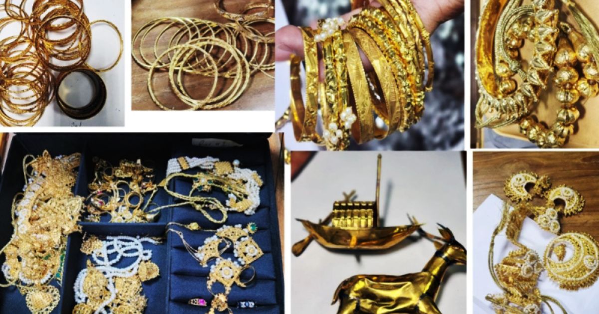 দুদকের উদ্যোগে শেখ হাসিনার পরিবারের ৮৩২.৫ ভরি স্বর্ণ জব্দ