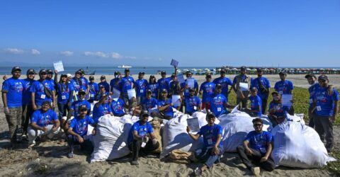 সেন্টমার্টিন থেকে ১৮৫০ কেজি প্লাস্টিক বর্জ্য অপসারণ