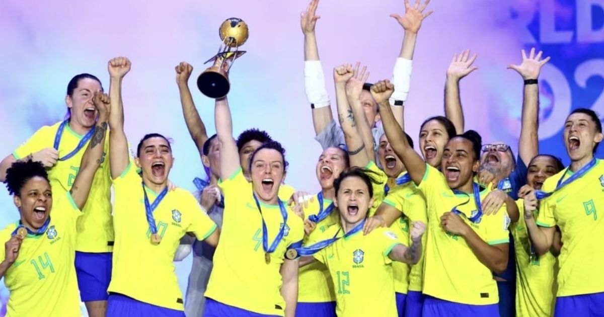 পর্তুগালকে উড়িয়ে নারী ফুটসাল বিশ্বকাপের প্রথম শিরোপা জিতল ব্রাজিল