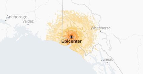 যুক্তরাষ্ট্র-কানাডা সীমান্তে ৭ মাত্রার ভূমিকম্প