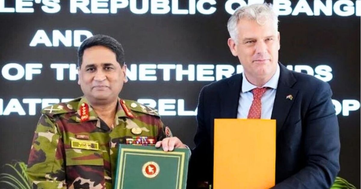 বাংলাদেশ-নেদারল্যান্ডসের মধ্যে নৌ-প্রতিরক্ষা চুক্তি স্বাক্ষর