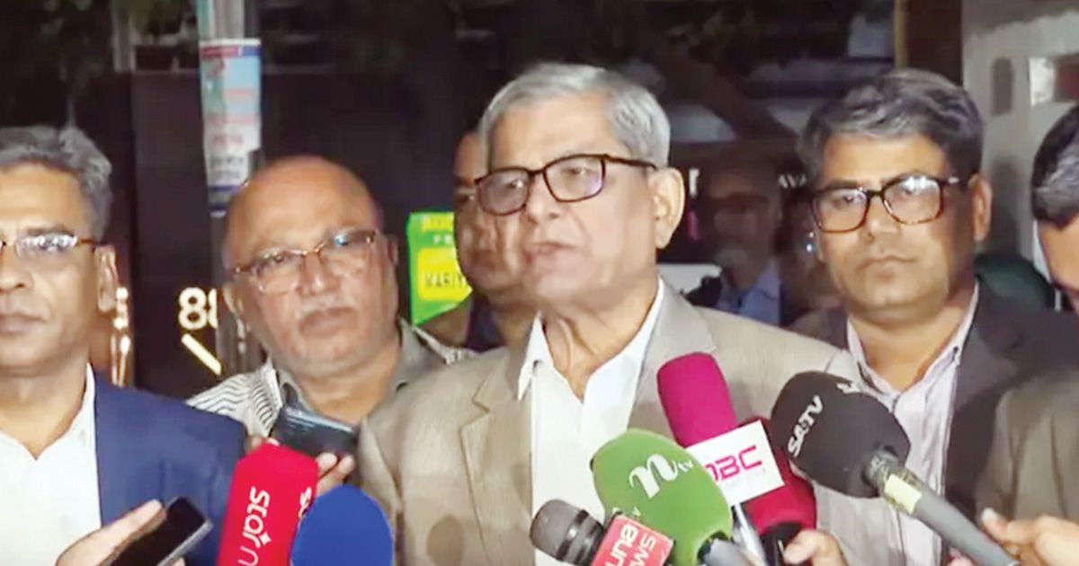 তফসিলের মাধ্যমে নতুন সুযোগের সৃষ্টি: মির্জা ফখরুল