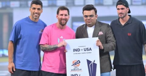 টি-টোয়েন্টি বিশ্বকাপের টিকিট পেলেন মেসি