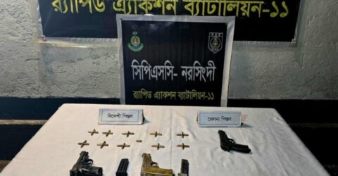 হাদিকে হত্যাচেষ্টা: পিস্তল ও পরিকল্পনাকারী বাবাসহ গ্রেপ্তার