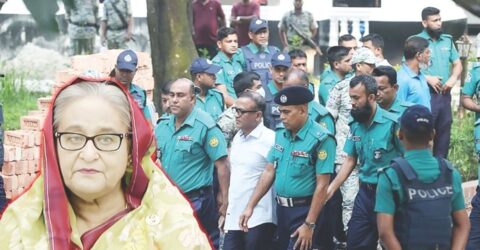 শেখ হাসিনা ও ১২ সেনা কর্মকর্তার বিরুদ্ধে বিচার শুরু