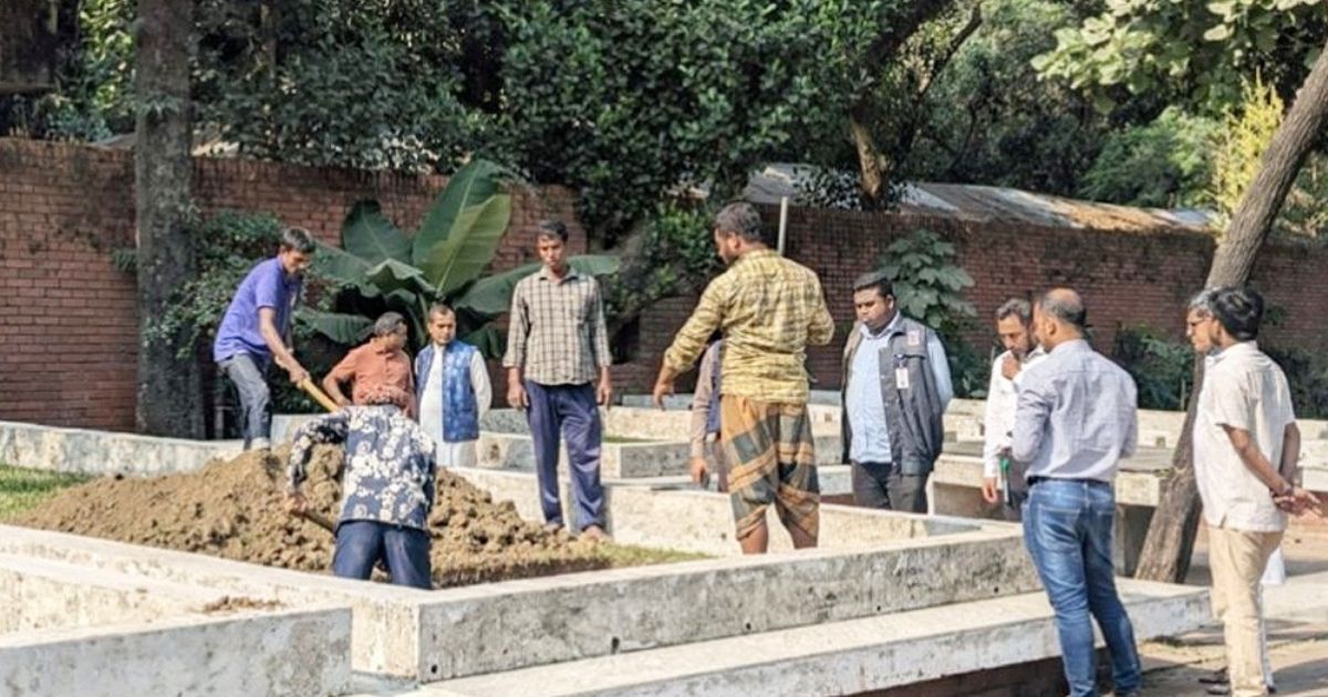 জাতীয় কবির পাশে চিরনিদ্রায় শায়িত হবেন শহীদ ওসমান হাদী, কবর প্রস্তুত