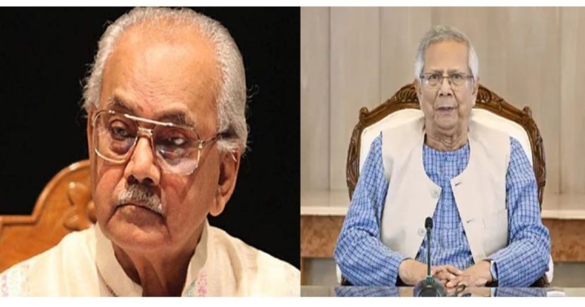 প্রধান উপদেষ্টার গভীর শোক প্রকাশ করে বীর উত্তম এ কে খন্দকারের মৃত্যুতে শ্রদ্ধা