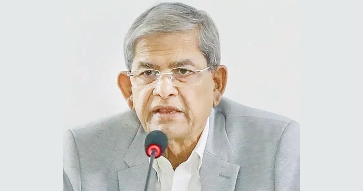 মব-হামলা ও ভাঙচুর নীলনকশার অংশ: মির্জা ফখরুল