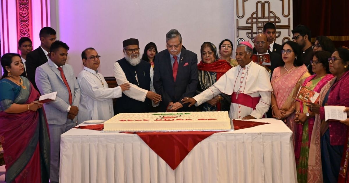 বড়দিন উপলক্ষে বঙ্গভবনে রাষ্ট্রপতির শুভেচ্ছা বিনিময়