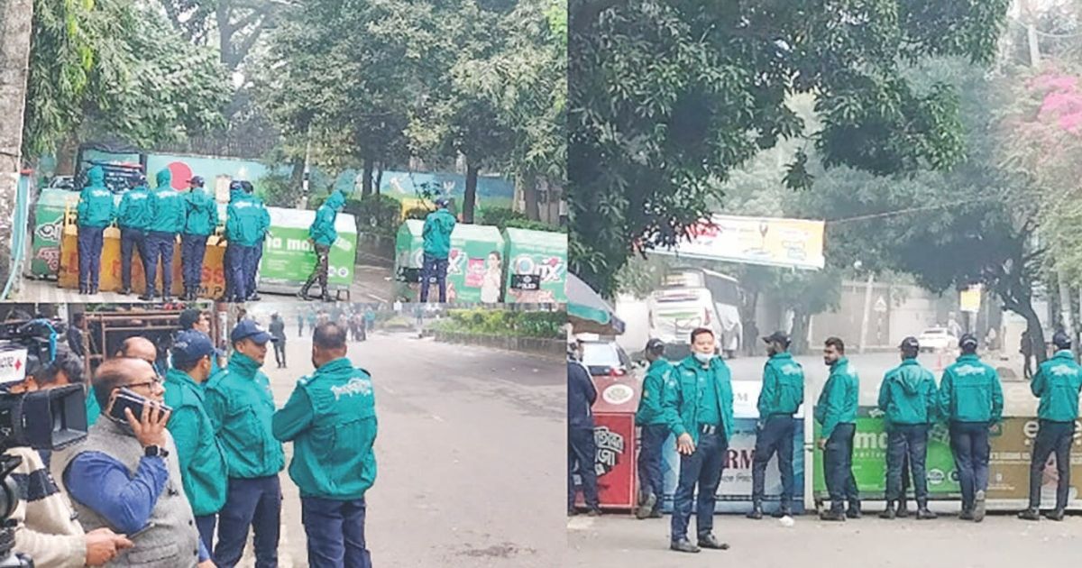 নিরাপত্তা চাদরে ঢাকা গুলশানের ১৯৬ নম্বর বাড়িসহ আশেপাশের এলাকা