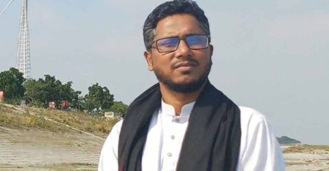 মওলানা ভাসানীর নাতি আজাদ খান ভাসানী এনসিপি থেকে পদত্যাগের ঘোষণা