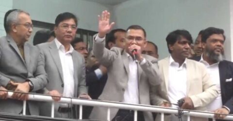 নয়াপল্টনে তারেক রহমানের প্রথম পদচারণা: দেশ গড়ার অঙ্গীকার