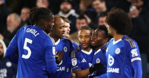 হামজা চৌধুরীর প্রত্যাবর্তনের ম্যাচে লেস্টার সিটির বিশাল জয়