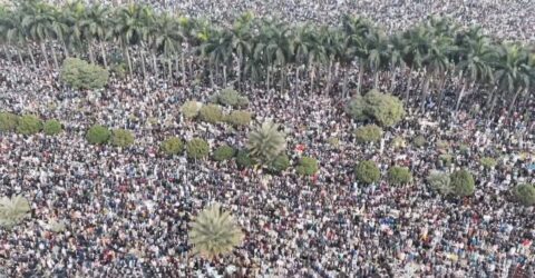 অশ্রুসিক্ত নয়নে খালেদা জিয়াকে শেষ বিদায়