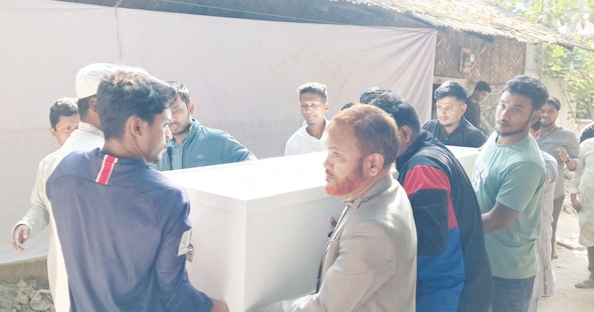 রিপনের স্বপ্ন শেষ, নিথর দেহ ফিরে এল পরিবারে