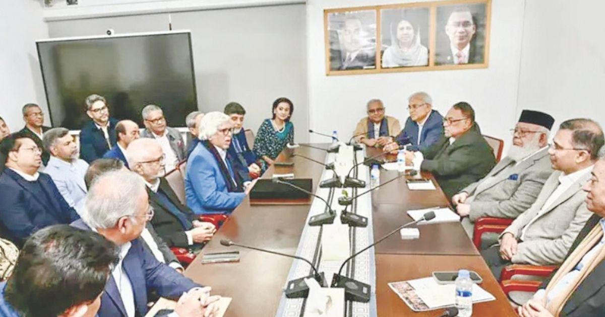 তারেক রহমানের সঙ্গে শীর্ষ ব্যবসায়ী ও শিল্প উদ্যোক্তাদের সাক্ষাৎ